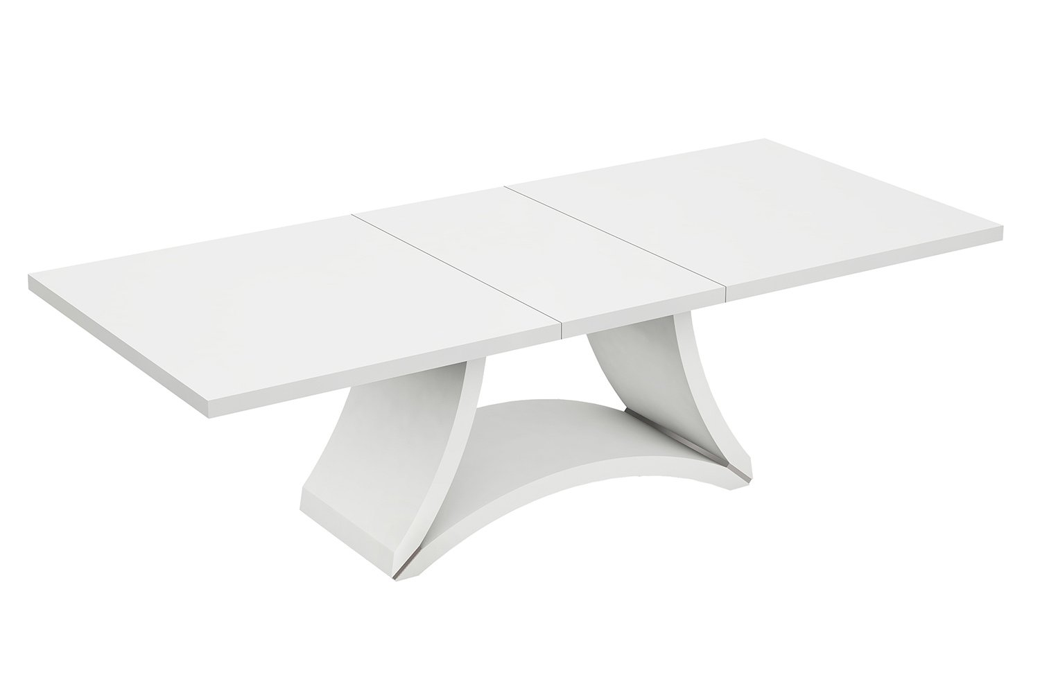 White High Gloss Finish Modern Home Furniture Dining Table